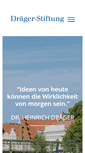 Mobile Screenshot of draeger-stiftung.de